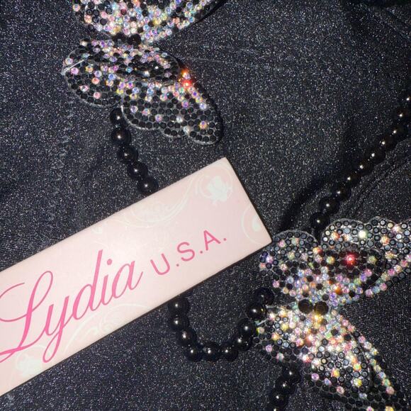 Black Embellished Bustier - Picture 5 of 5